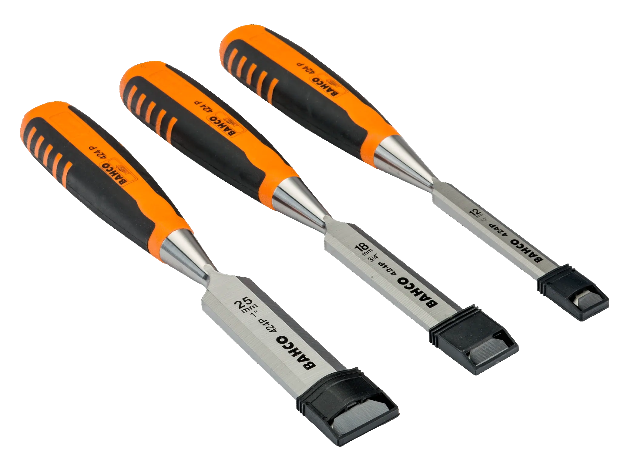 Zestaw 3 szt. dłut do drewna 424P-S3-EUR BAHCO