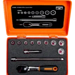 Zestaw narzędzi 1/4” 12 el. w metalowej kasecie 6712R BAHCO