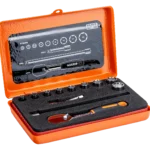 Zestaw narzędzi 1/4” 12 el. w metalowej kasecie 6712R BAHCO