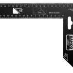 Kątownik 400 mm – kąt prosty i 45° 9045-B-400 BAHCO