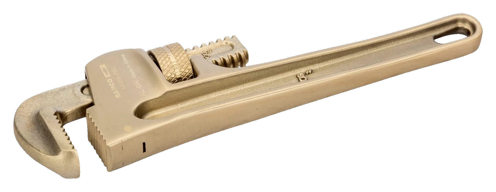 Klucz nastawny do rur nieiskrzący AL-BR 200 mm NS200-200 Bahco