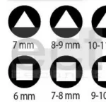 Klucz wielofunkcyjny 9w1 do szafek elektrycznych MK9 BAHCO