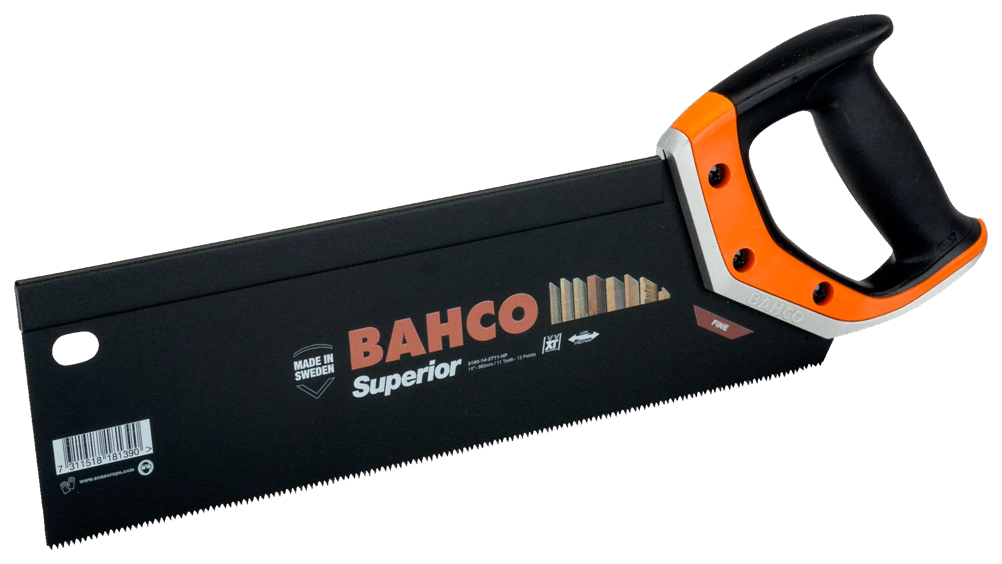 Piła ręczna grzbietnica 350 mm Superior 3180-14-XT11-HP BAHCO