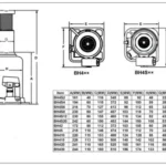 Podnośnik butelkowy 8 ton BH4S8 BAHCO