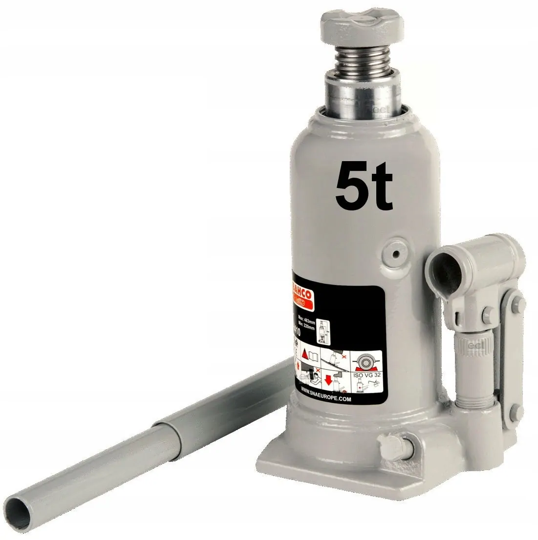 Podnośnik butelkowy słupkowy 5 ton BH45 Bahco