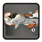 Rękojeść do pił wymiennych Superior (rozmiar L, dla leworęcznych) EX-LL BAHCO