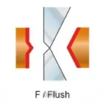 Szczypce ucinaki ukośne 45° precyzyjne 0.2-1.0 Flush ESD RX 8247 Lindstrom