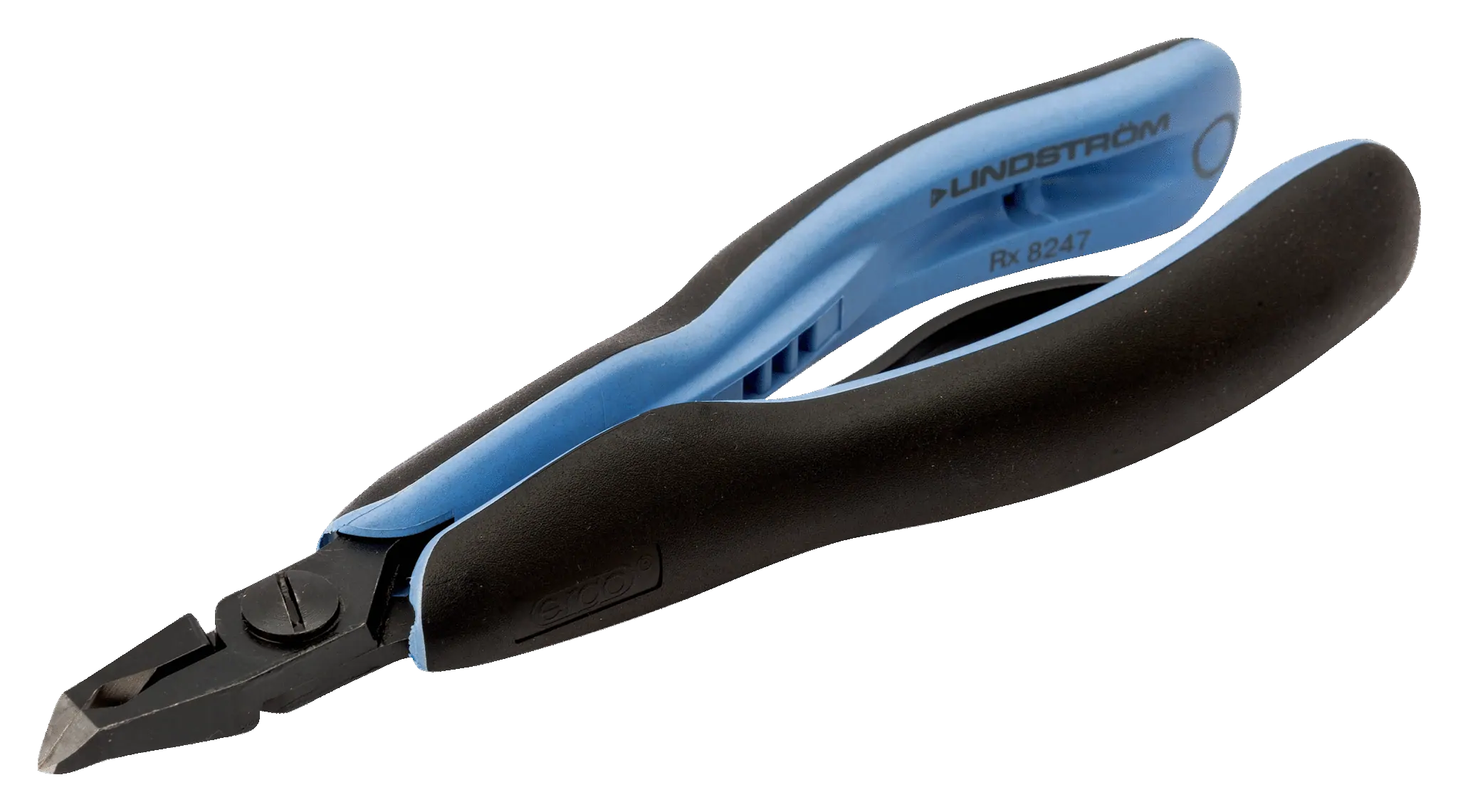 Szczypce ucinaki ukośne 45° precyzyjne 0.2-1.0 Flush ESD RX 8247 Lindstrom