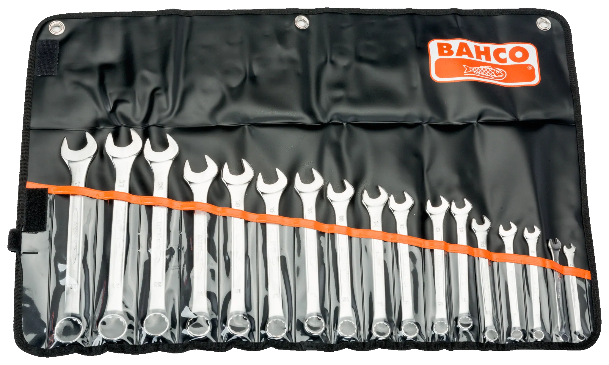 Zestaw 17 szt. kluczy płasko-oczkowych odsadzonych 111M/17T BAHCO