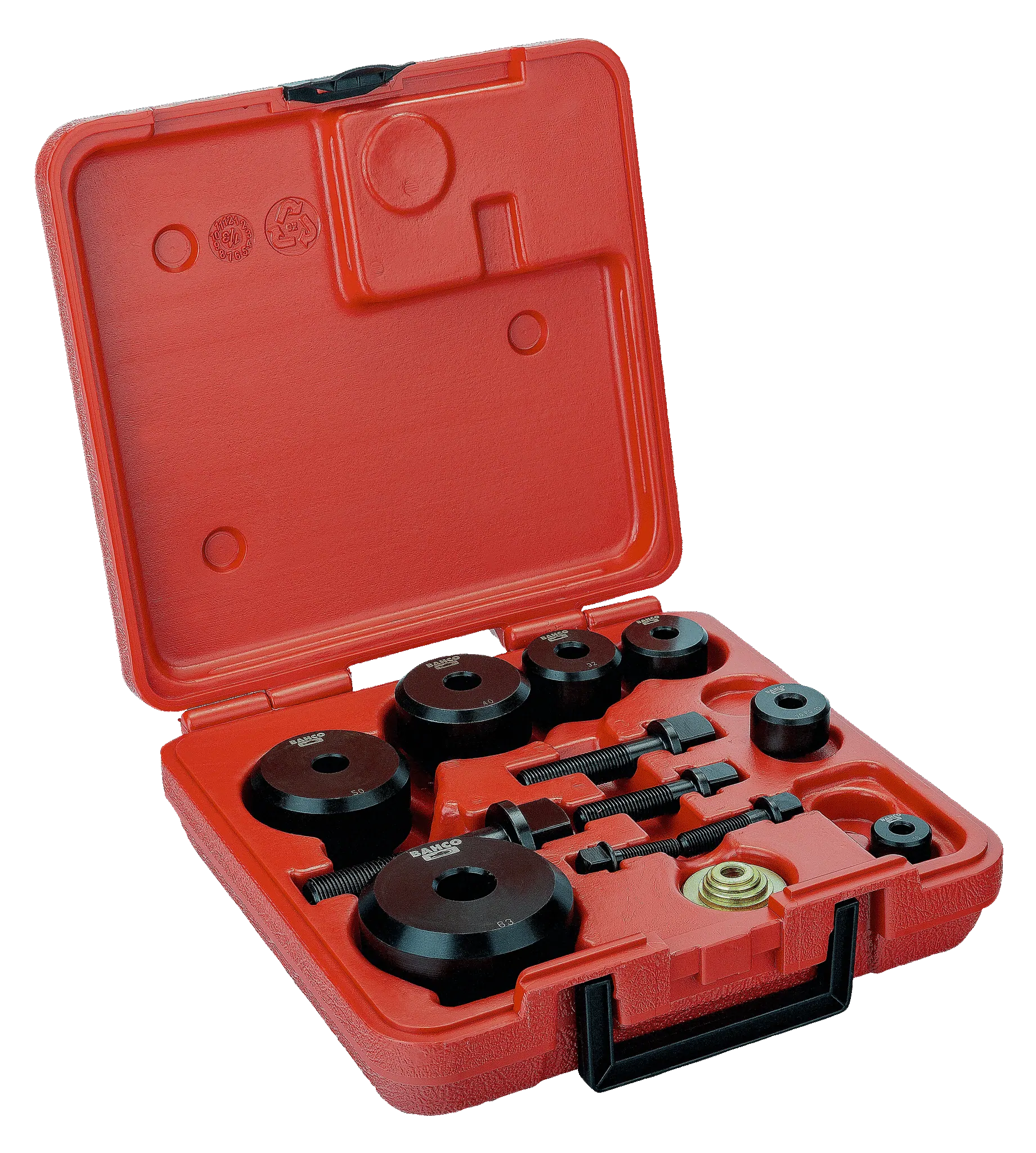 Zestaw 7 sztuk wykrojników otworowych 16-63 mm 69079019P Bahco