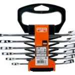 Zestaw kluczy płasko-oczkowych z grzechotką 8-17 mm 6 el. 1RM/SH6 BAHCO