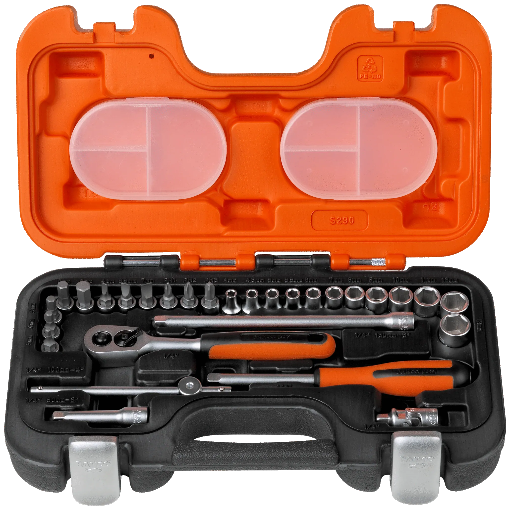 Zestaw narzędzi 1/4'' - 29 elementów S290 BAHCO