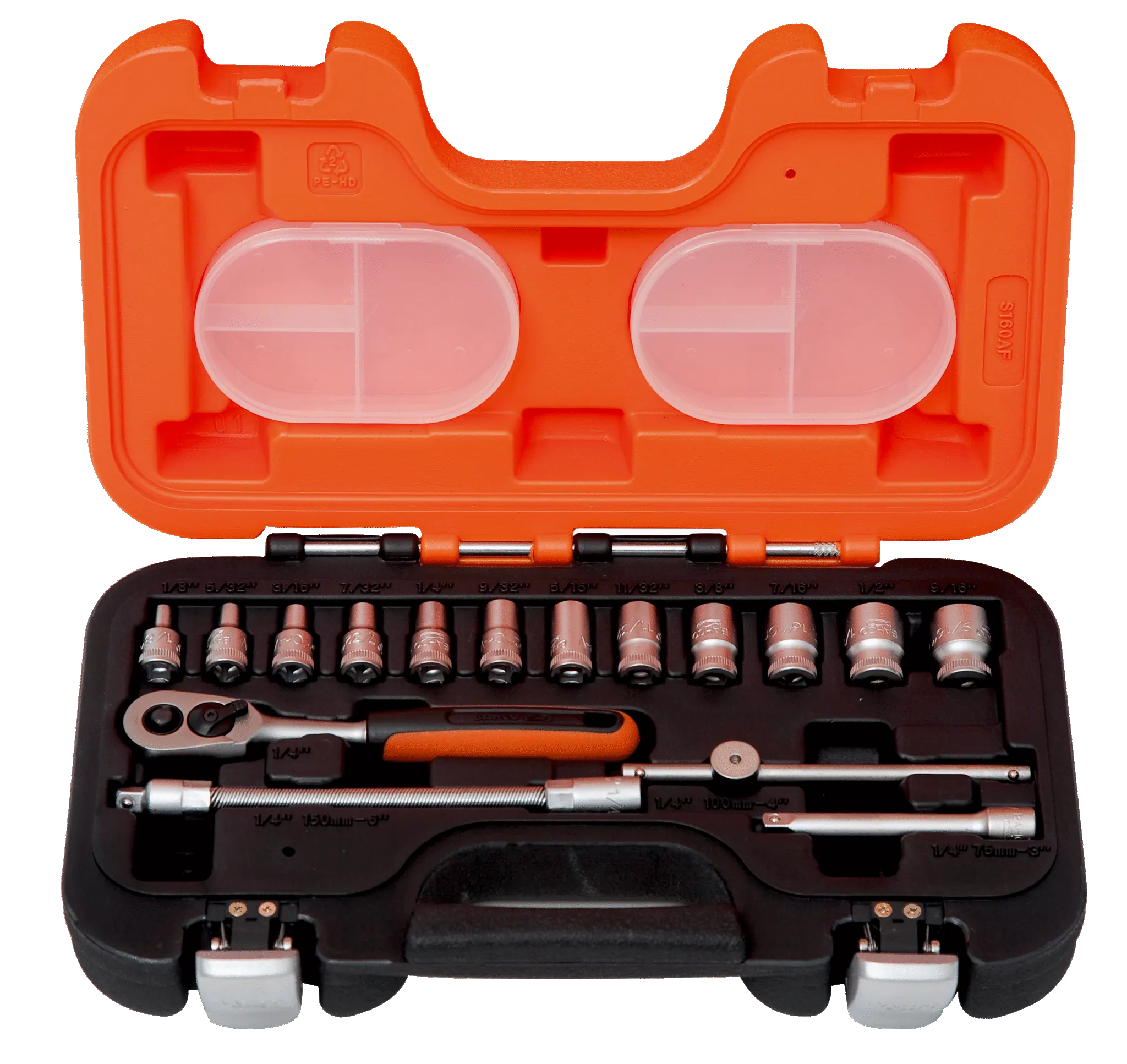 Zestaw narzędzi 1/4'' calowych 16 el. S160AF BAHCO