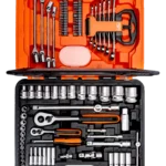 Zestaw narzędzi 1/4” i 1/2” – 91 elementów S910 BAHCO