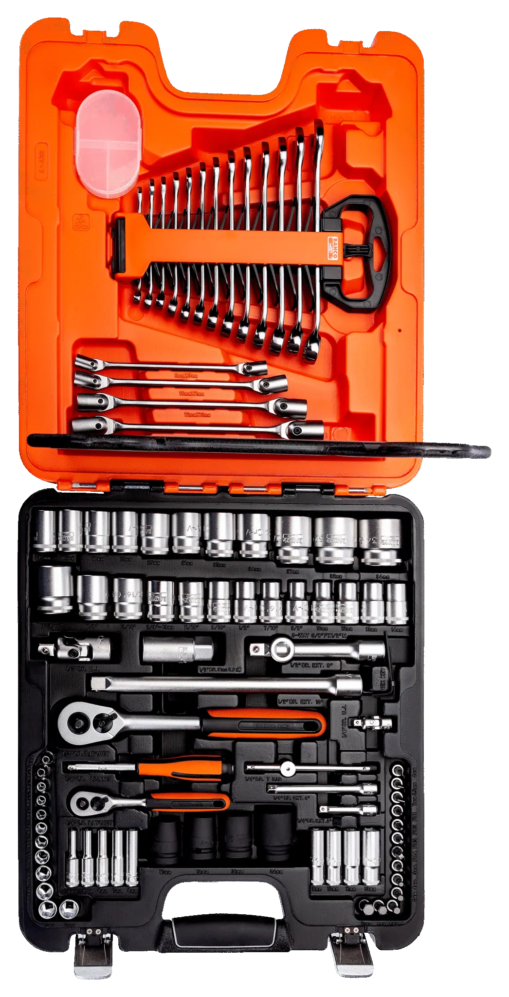 Zestaw narzędzi 1/4'' i 1/2'' - 94 elementy S87+7 BAHCO